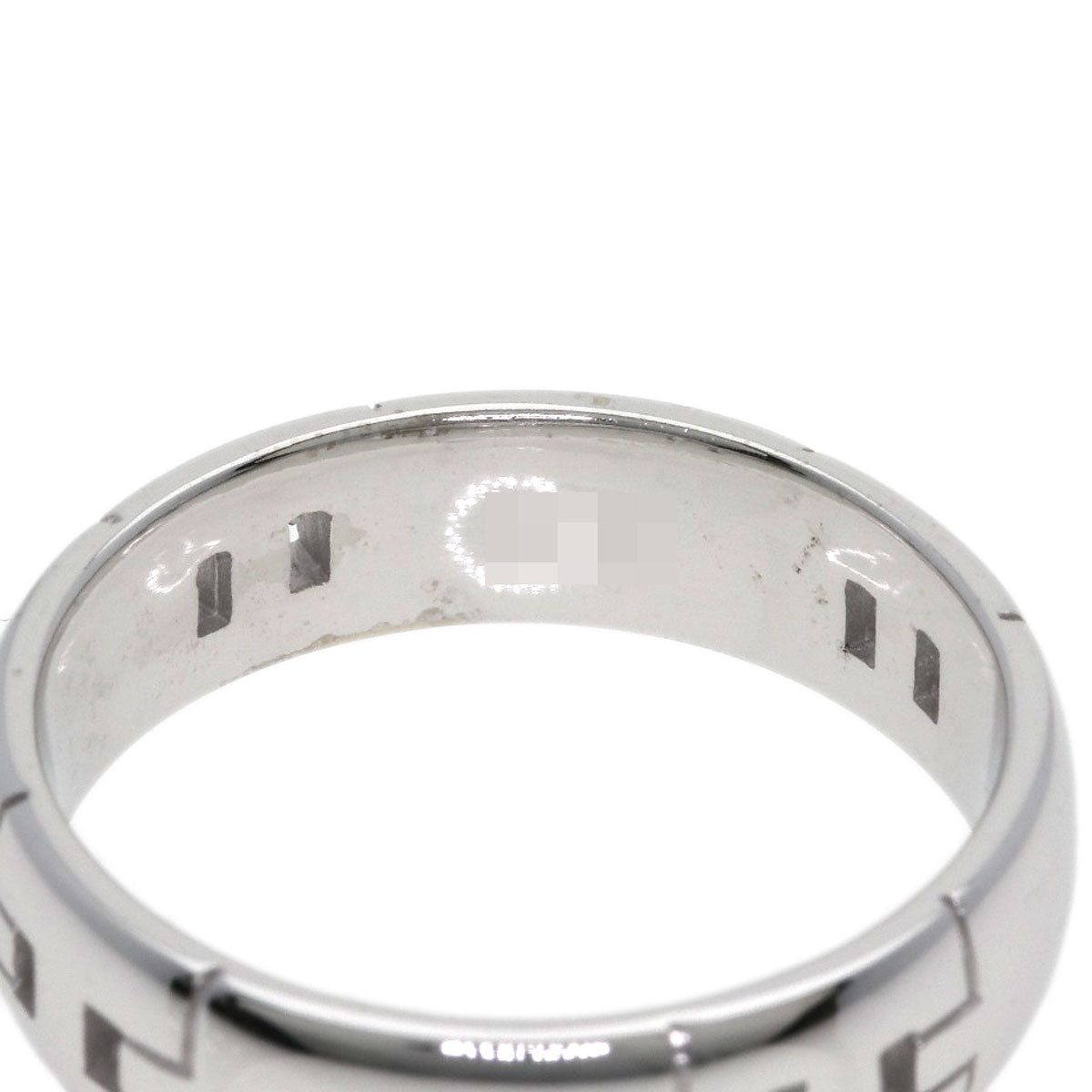 HERMES Ever Hercules #57 Ring K18 White Gold Ladies [Used]