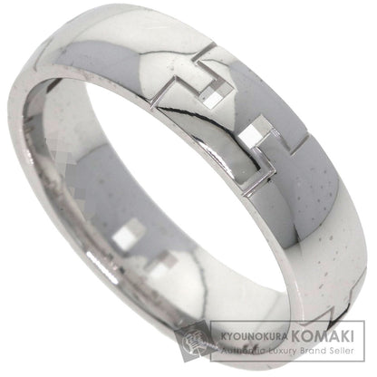 HERMES Hercules # 59 Ring K18 White Gold Ladies [Used]