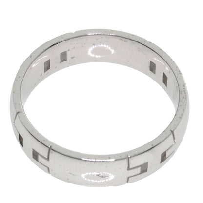 HERMES Hercules # 59 Ring K18 White Gold Ladies [Used]