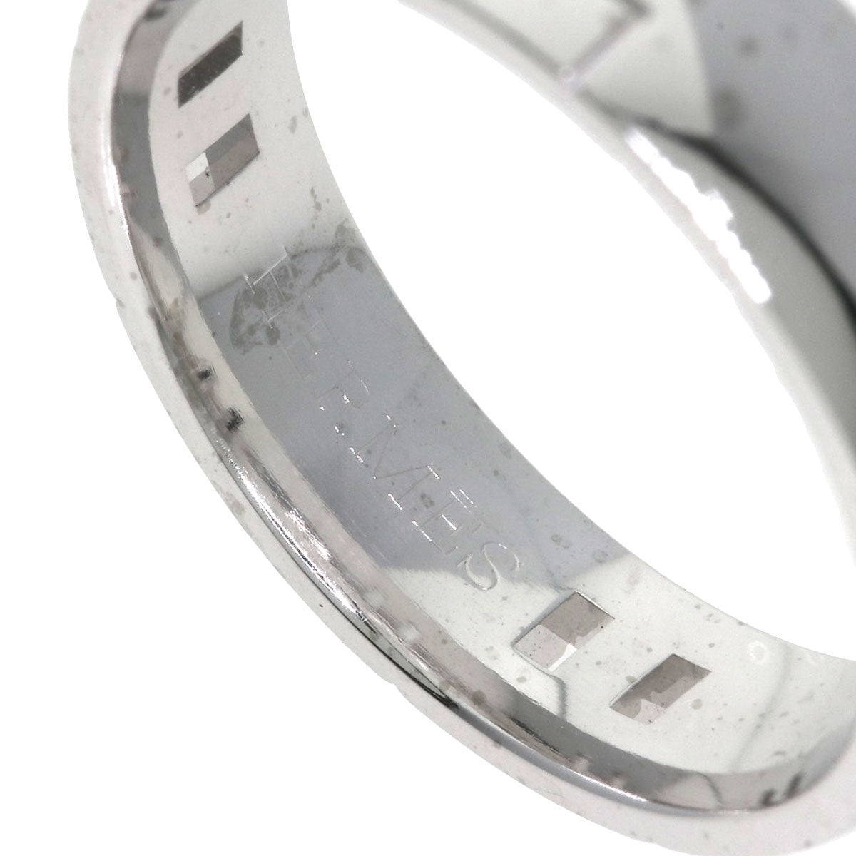 HERMES Hercules # 59 Ring K18 White Gold Ladies [Used]
