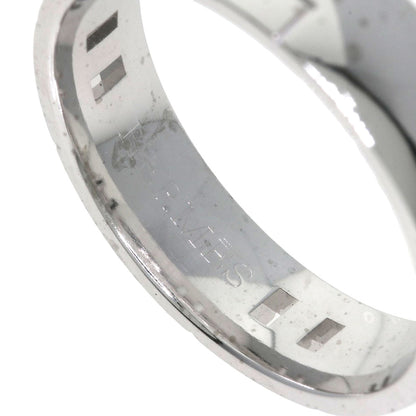 HERMES Hercules # 59 Ring K18 White Gold Ladies [Used]