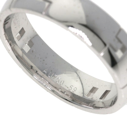 HERMES Hercules # 59 Ring K18 White Gold Ladies [Used]