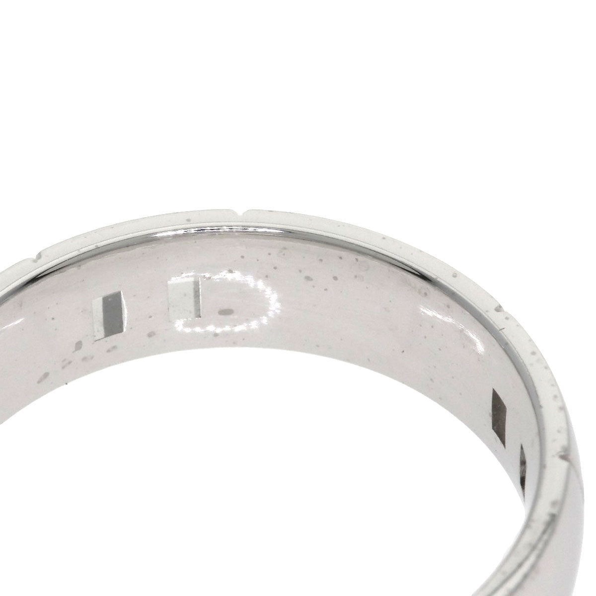 HERMES Hercules # 59 Ring K18 White Gold Ladies [Used]