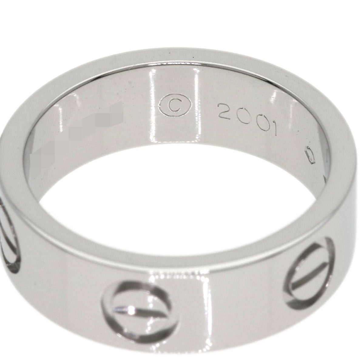 CARTIER love ring #48 Ring Platinum PT950 Ladies [Used]