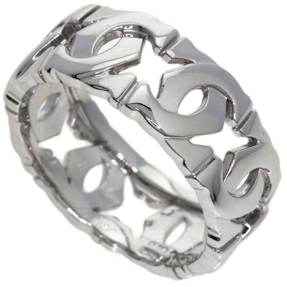 CARTIER Entrelaces Ring K18 White Gold Ladies [Used]