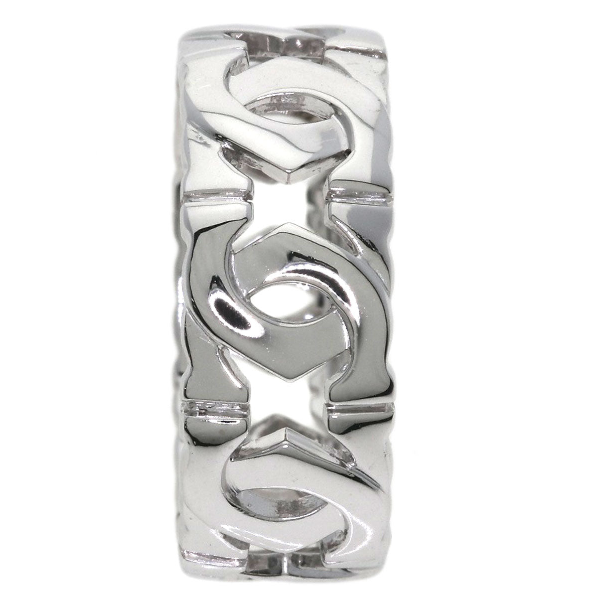 CARTIER Entrelaces Ring K18 White Gold Ladies [Used]
