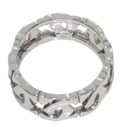 CARTIER Entrelaces Ring K18 White Gold Ladies [Used]