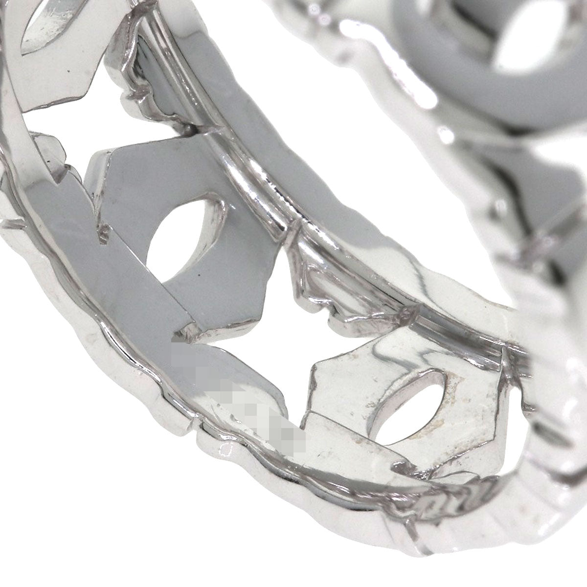 CARTIER Entrelaces Ring K18 White Gold Ladies [Used]