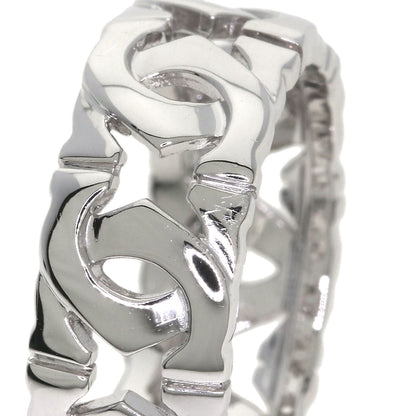 CARTIER Entrelaces Ring K18 White Gold Ladies [Used]