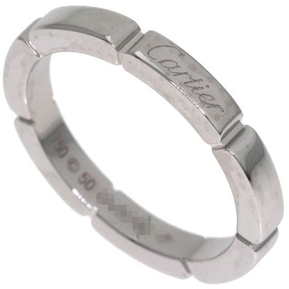 CARTIER Maillon PANTHERE #50 Ring K18 White Gold Ladies [Used]