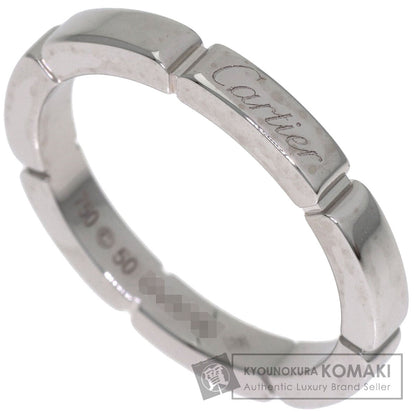 CARTIER Maillon PANTHERE #50 Ring K18 White Gold Ladies [Used]