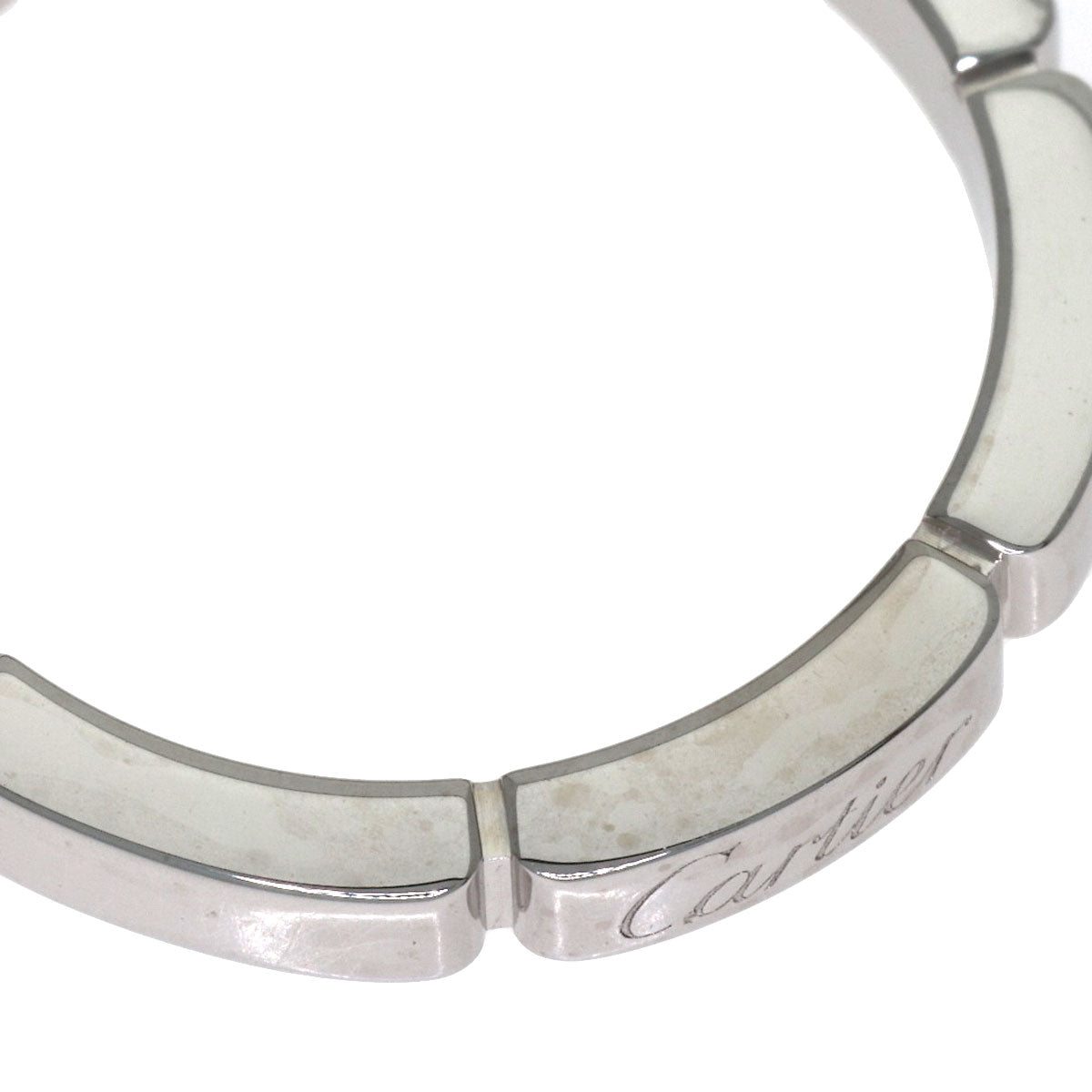 CARTIER Maillon PANTHERE #50 Ring K18 White Gold Ladies [Used]