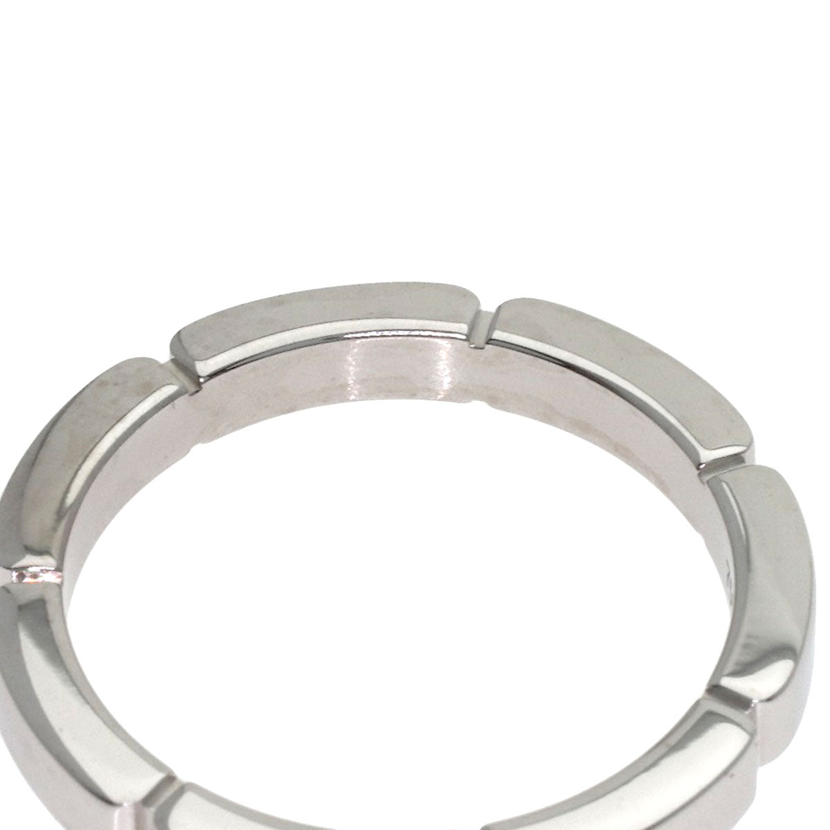 CARTIER Maillon PANTHERE #50 Ring K18 White Gold Ladies [Used]