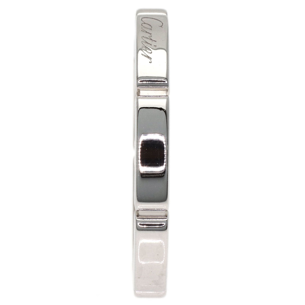 CARTIER Maillon PANTHERE #55 Ring K18 White Gold Ladies [Used]