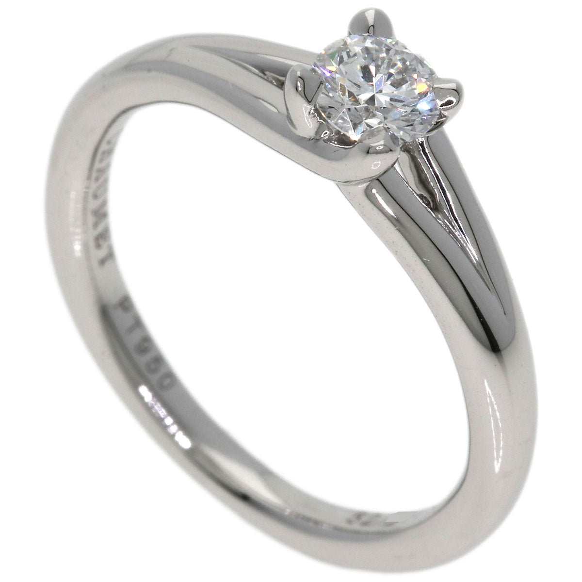 Chaumet Diamond Ring Platinum PT950 Ladies [Used]