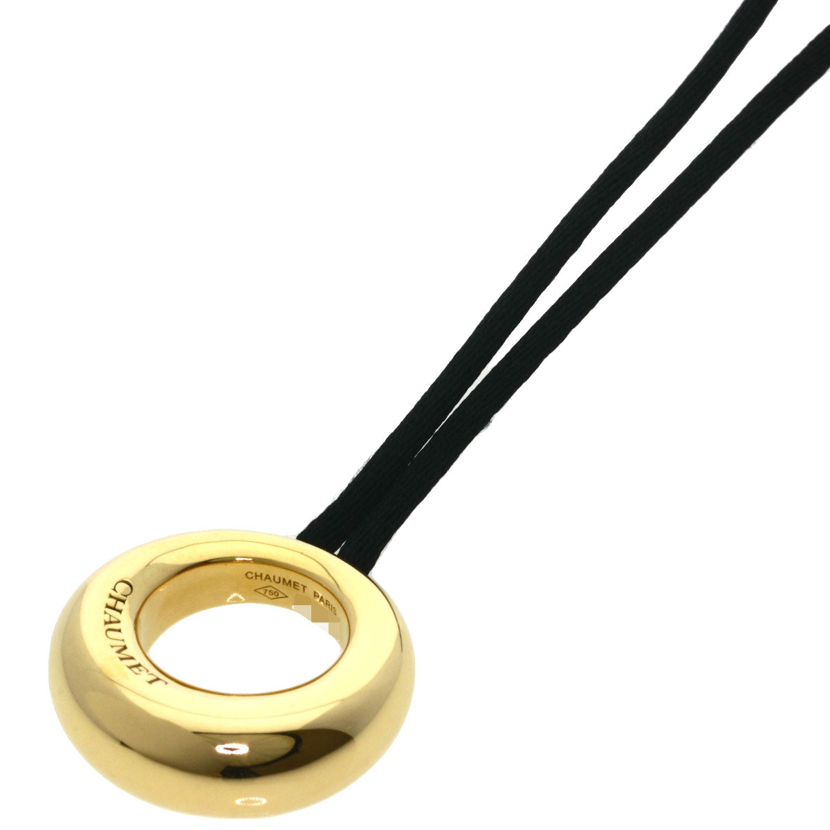 Chaumet Anneau Diamond Necklace K18 Yellow Gold Ladies [Used]