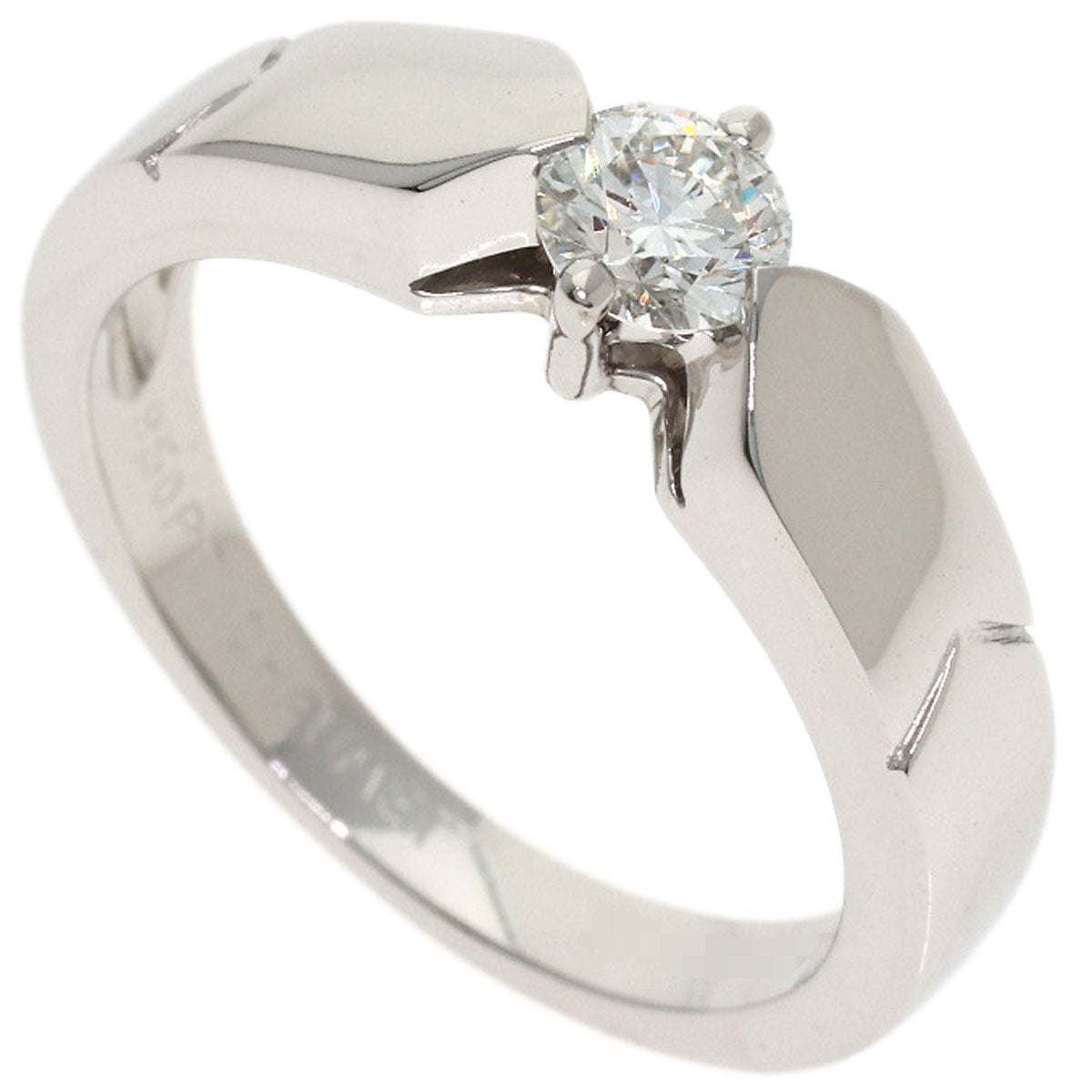 Chaumet Plum Diamond Ring Platinum PT950 Ladies [Used]