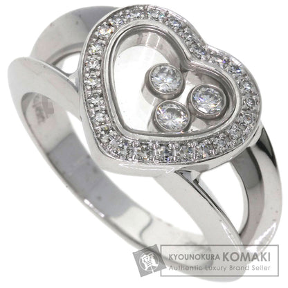 Chopard Happy diamond Ring K18 White Gold Ladies [Used]