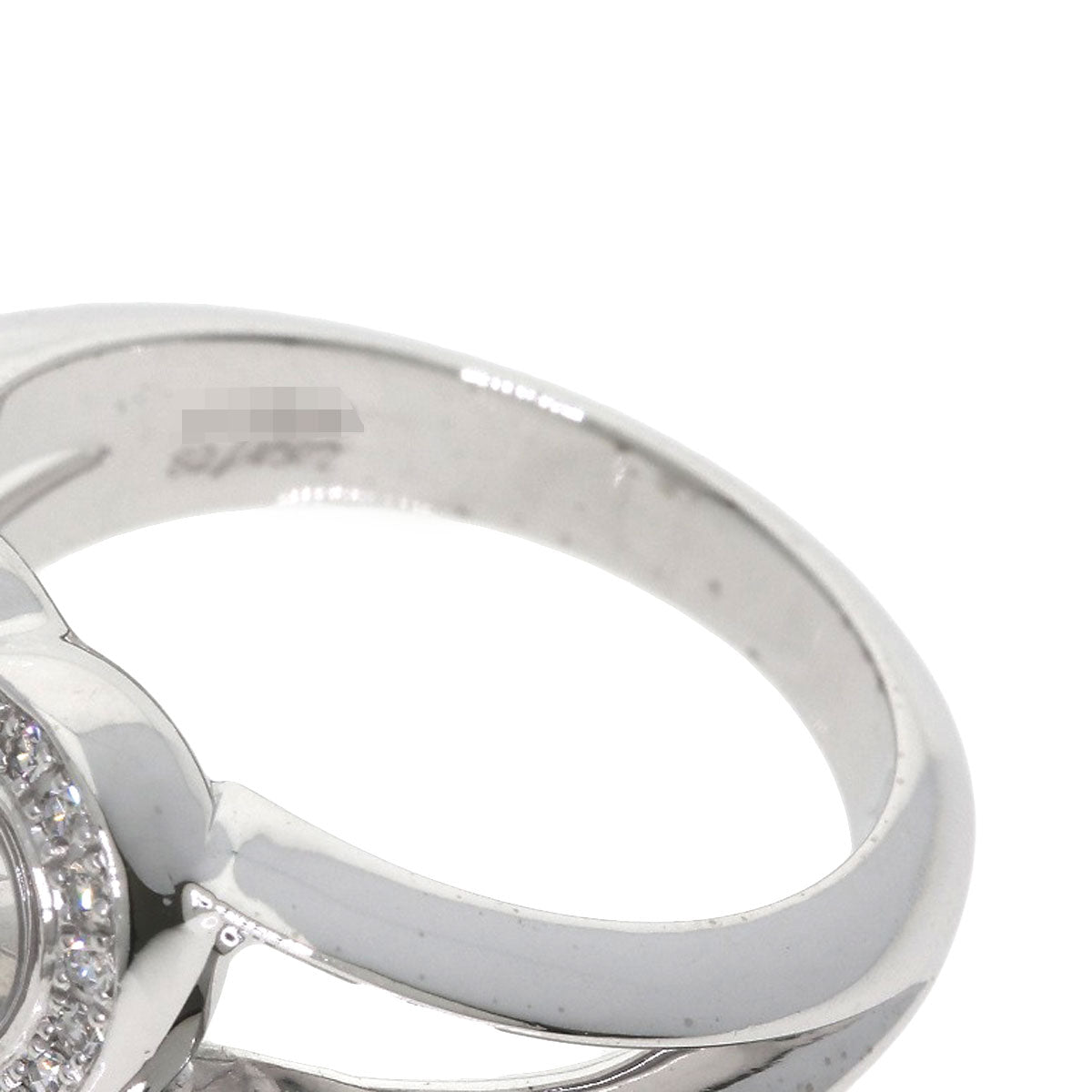 Chopard Happy diamond Ring K18 White Gold Ladies [Used]