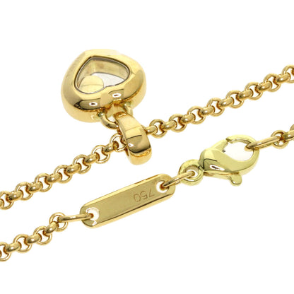 Chopard Happy Diamond Necklace K18 Yellow Gold Ladies [Used]