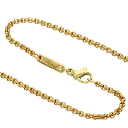 Chopard Happy Diamond Necklace K18 Yellow Gold Ladies [Used]