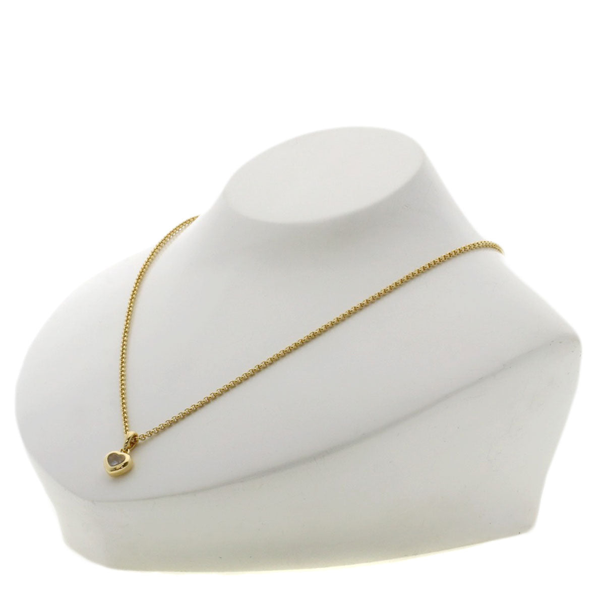 Chopard Happy Diamond Necklace K18 Yellow Gold Ladies [Used]