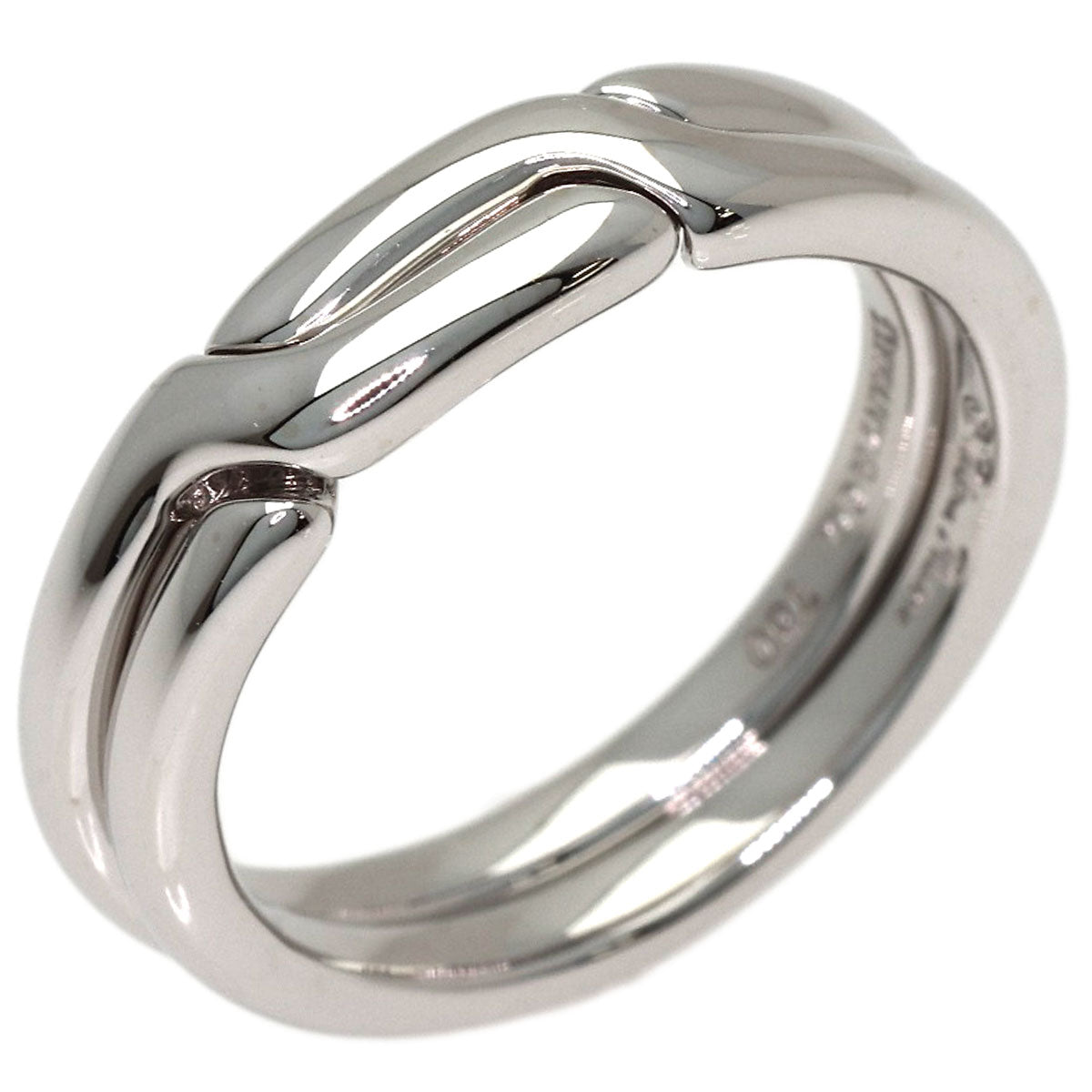 TIFFANY&Co. Two Paloma Picasso Ring K18 White Gold Ladies [Used]