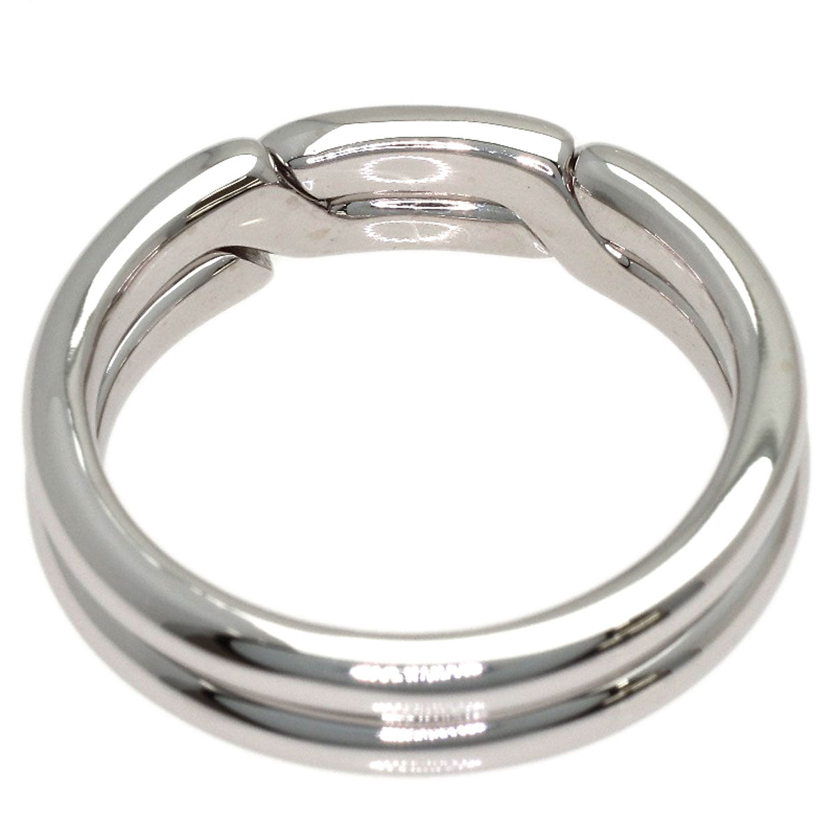 TIFFANY&Co. Two Paloma Picasso Ring K18 White Gold Ladies [Used]