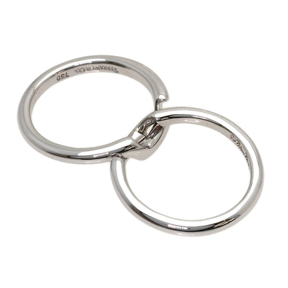 TIFFANY&Co. Two Paloma Picasso Ring K18 White Gold Ladies [Used]