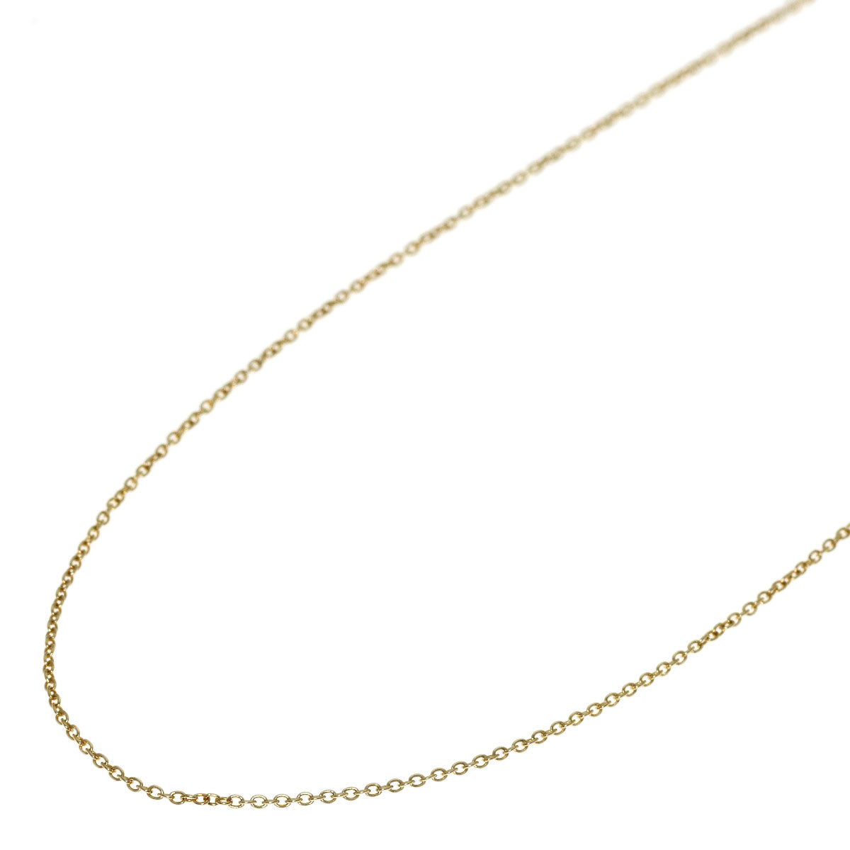 TIFFANY&Co. Chain 15" Necklace K18 Yellow Gold Ladies [Used]