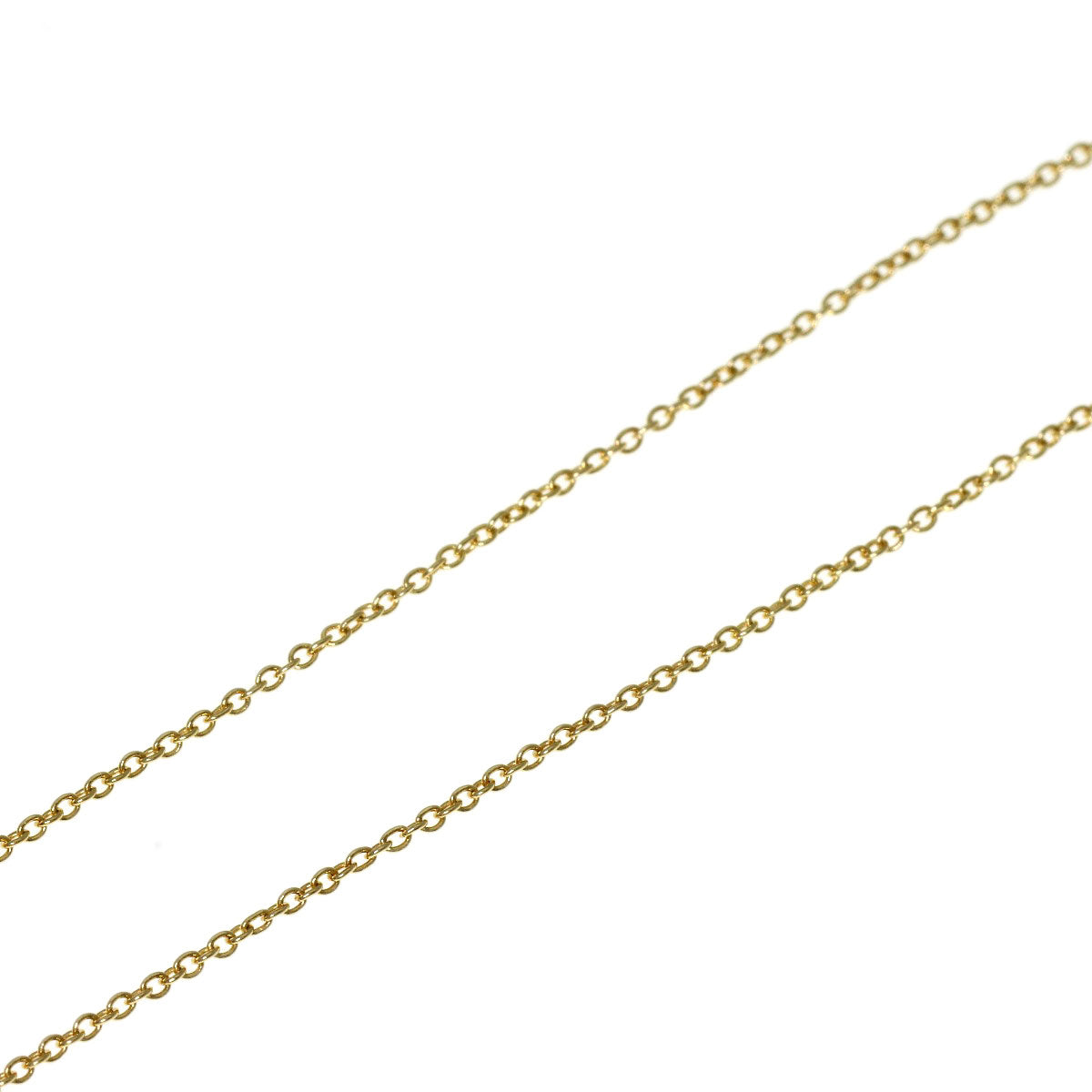 TIFFANY&Co. Chain 15" Necklace K18 Yellow Gold Ladies [Used]