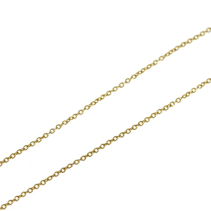 TIFFANY&Co. Chain 15" Necklace K18 Yellow Gold Ladies [Used]