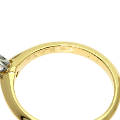 TIFFANY&Co. Solitaire Diamond Ring K18 Yellow Gold PTLadies [Used]