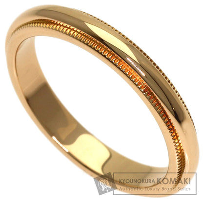 TIFFANY&Co. Milgrain Ring K18 Pink Gold Ladies [Used]