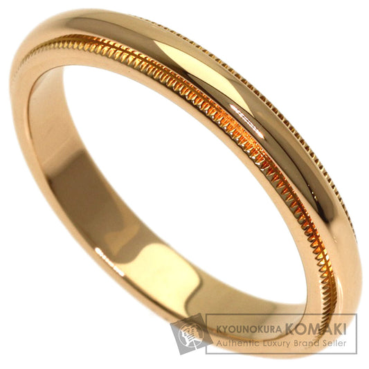 TIFFANY&Co. Milgrain Ring K18 Pink Gold Ladies [Used]