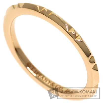 TIFFANY&Co. true band Ring K18 Pink Gold Ladies [Used]