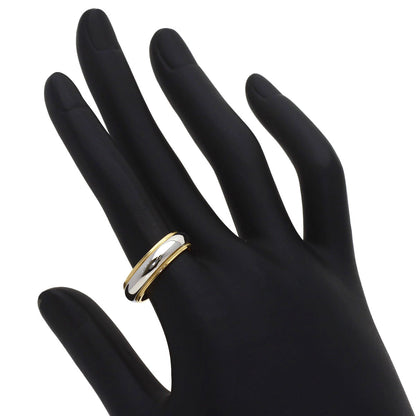TIFFANY&Co. Milgrain Ring K18 Yellow Gold PT950Ladies [Used]