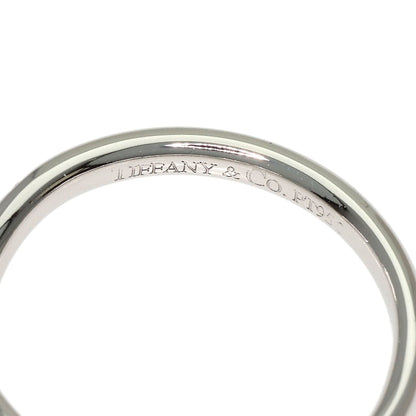 TIFFANY&Co. Curved band Diamond Ring Platinum PT950 Ladies [Used]