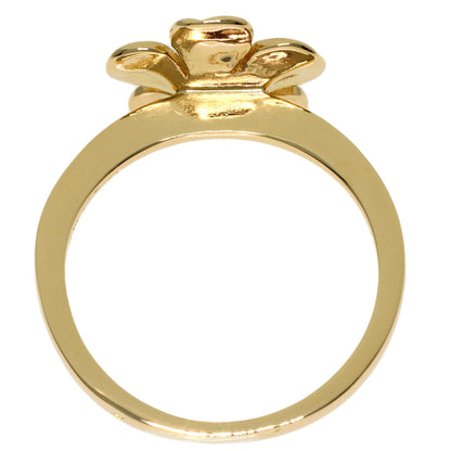 TIFFANY&Co. Flower Diamond Ring K18 Yellow Gold Ladies [Used]