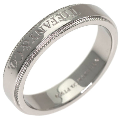 TIFFANY&Co. Milgrain Ring Platinum PT950 Ladies [Used]
