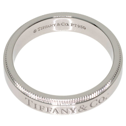 TIFFANY&Co. Milgrain Ring Platinum PT950 Ladies [Used]