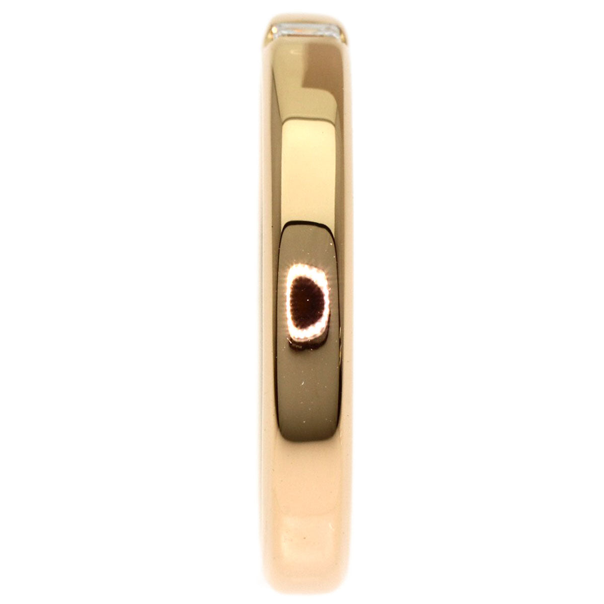 TIFFANY&Co. Diamond Ring K18 Pink Gold Ladies [Used]