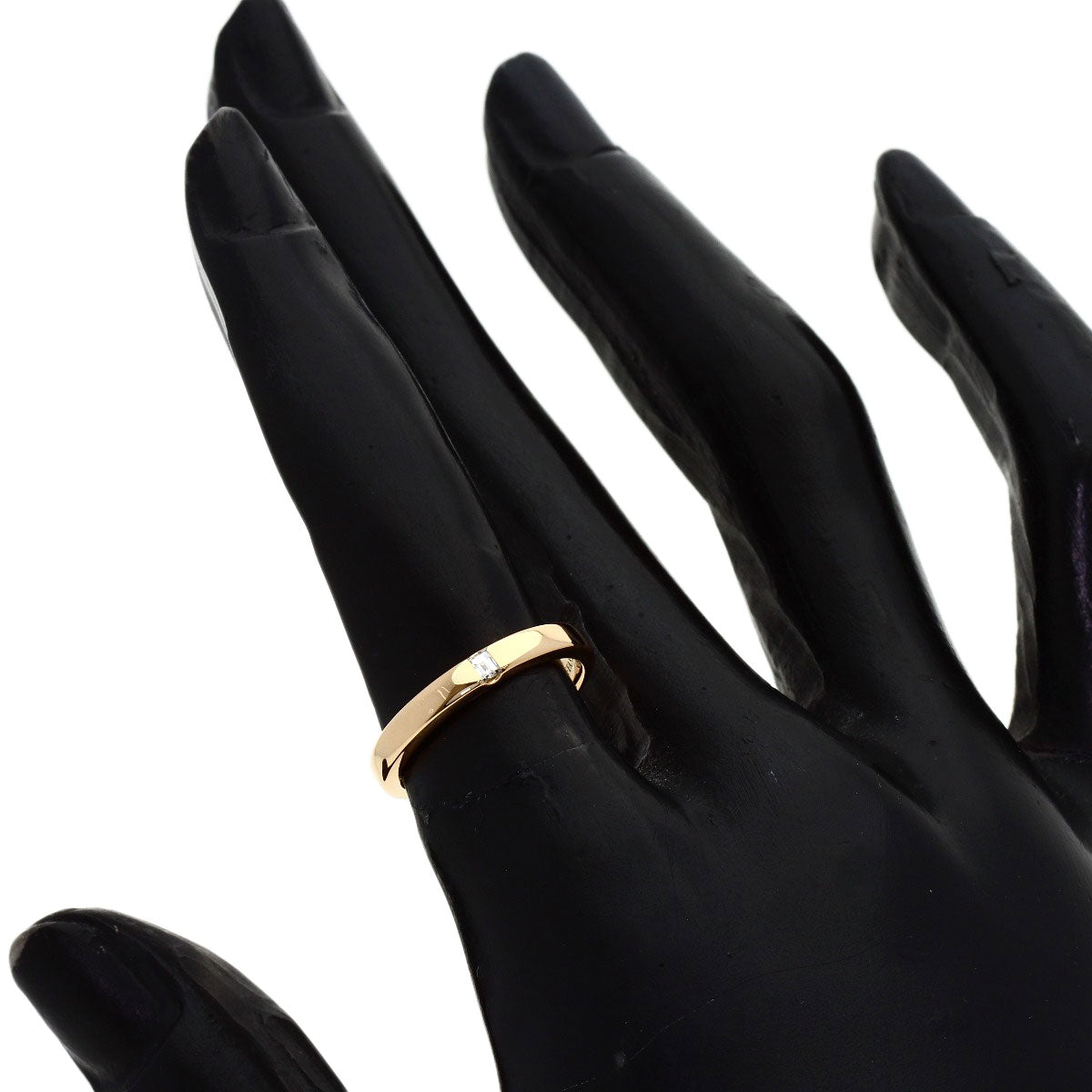 TIFFANY&Co. Diamond Ring K18 Pink Gold Ladies [Used]