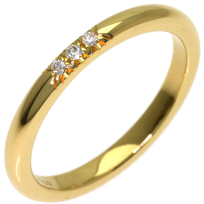 TIFFANY&Co. Forever 3P Diamond Ring K18 Yellow Gold Ladies [Used]