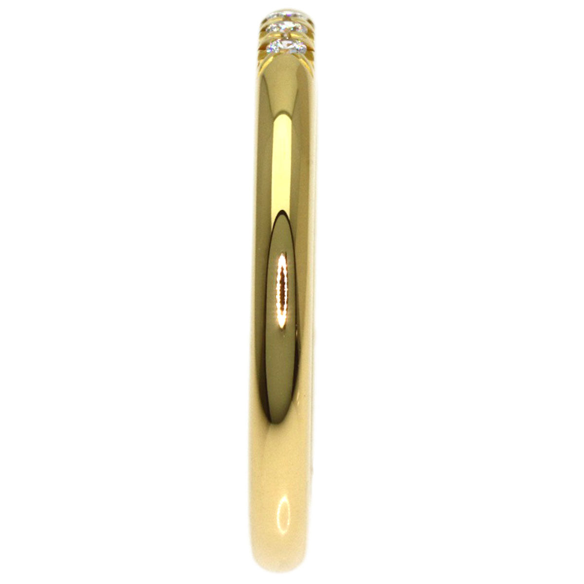 TIFFANY&Co. Forever 3P Diamond Ring K18 Yellow Gold Ladies [Used]