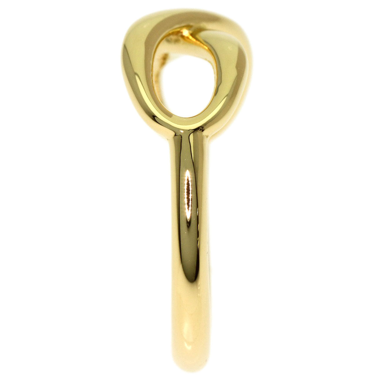TIFFANY&Co. Infinity Ring K18 Yellow Gold Ladies [Used]
