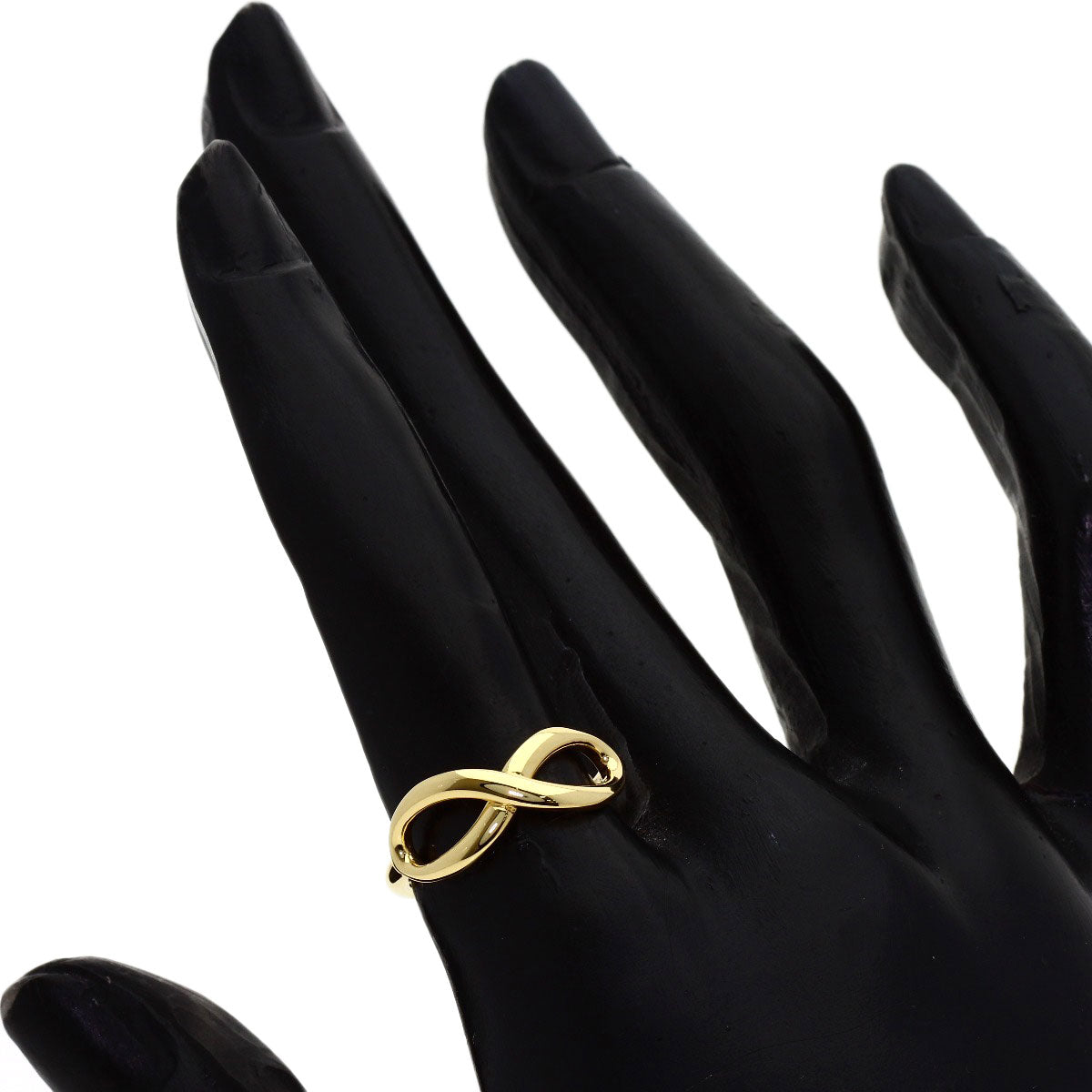 TIFFANY&Co. Infinity Ring K18 Yellow Gold Ladies [Used]