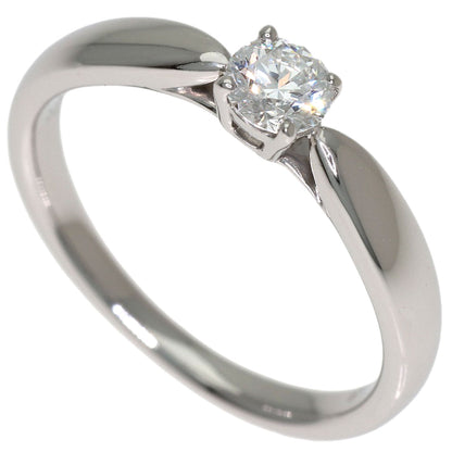 TIFFANY&Co. Solitaire Harmony Ring Platinum PT950 Ladies [Used]