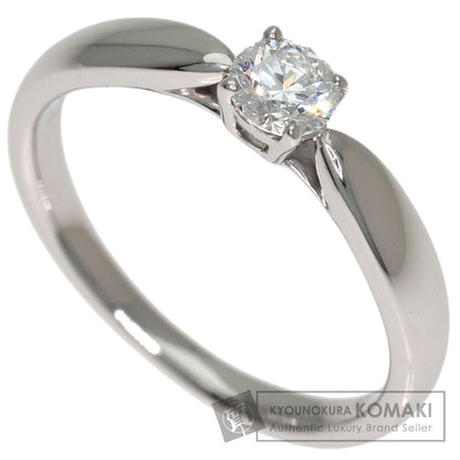 TIFFANY&Co. Solitaire Harmony Ring Platinum PT950 Ladies [Used]