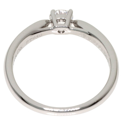 TIFFANY&Co. Solitaire Harmony Ring Platinum PT950 Ladies [Used]